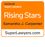 Rated By Super Lawyers | Rising Stars | Samantha J. Carpenter | SuperLawyers.com